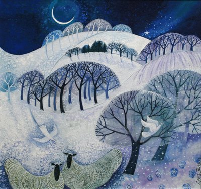 Snowy Night by Lisa Graa Jensen